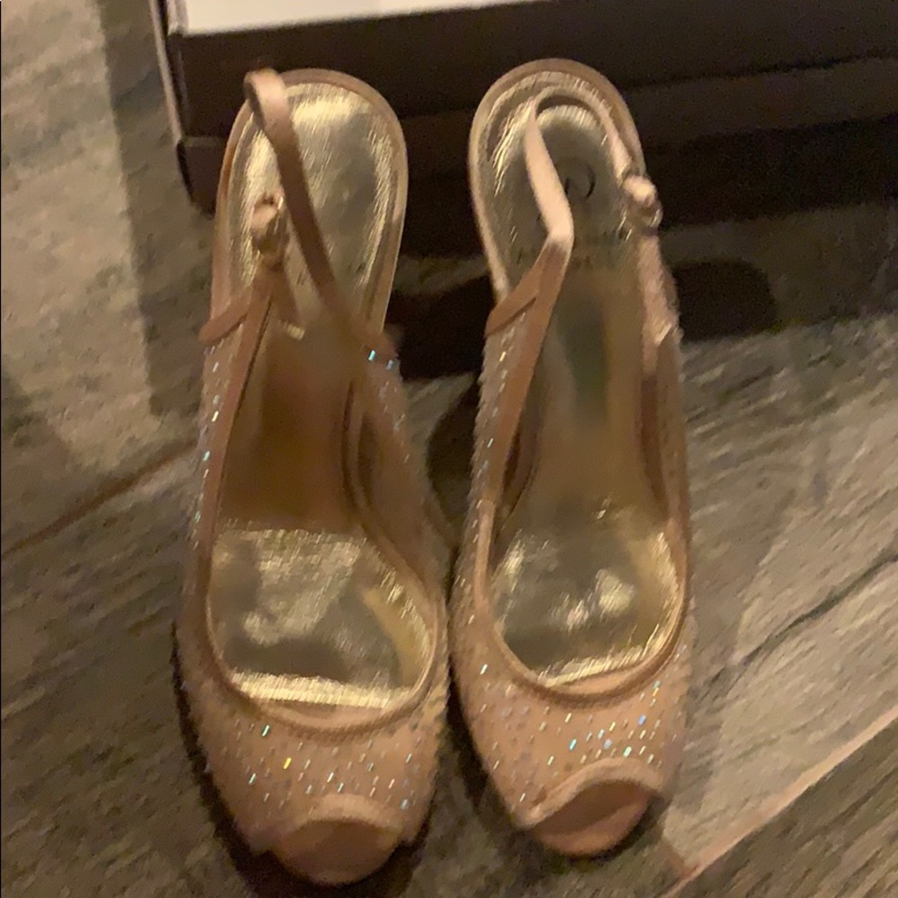 Beaded heels adrianna papell